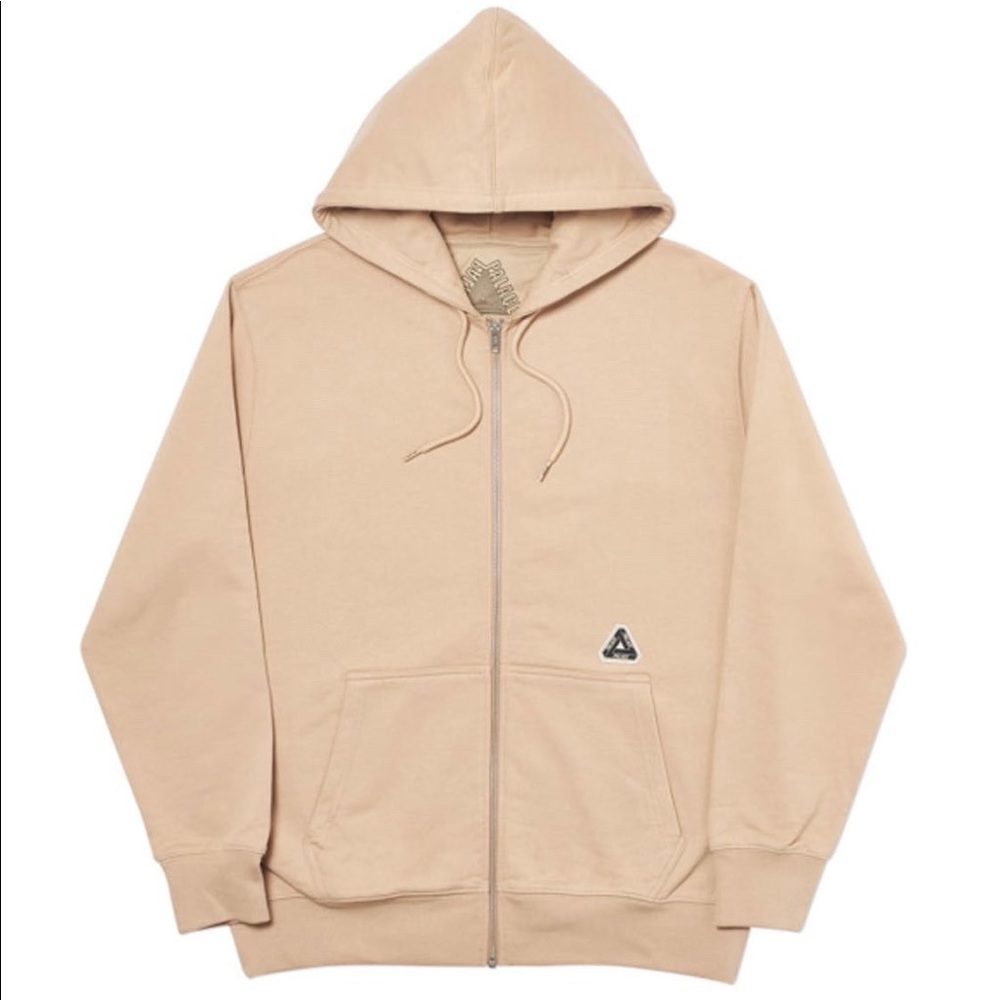 🔥HOST PICK🔥 NWT Palace So Far Zip Hoodie Sesame